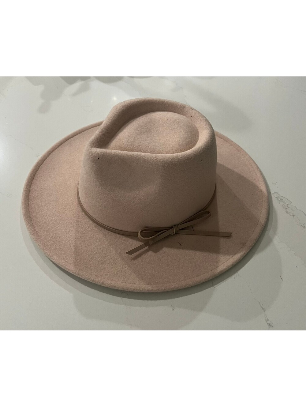 24/7 Life by 7-Eleven, Wide Brim  Fedora, Color Blush, One Size